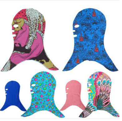 SBART ̺ Facekini     ?? Ӹ   Ϸ Ƽ ڿܼ   ĸ ũ/SBART Diving Facekini Swim Cap Sun Block Face Mask Swimming Cap Nylon Anti UV
